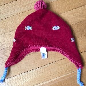 Wool embroidered hat